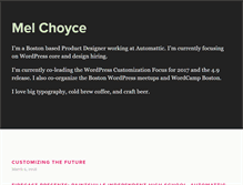 Tablet Screenshot of choycedesign.com